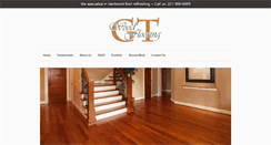 Desktop Screenshot of gtwoodflooring.com